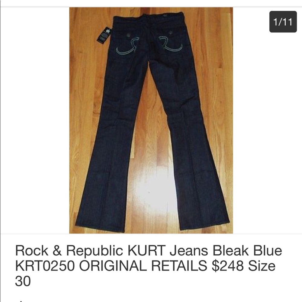 Rock & Republic KURT jeans with pocket flaps